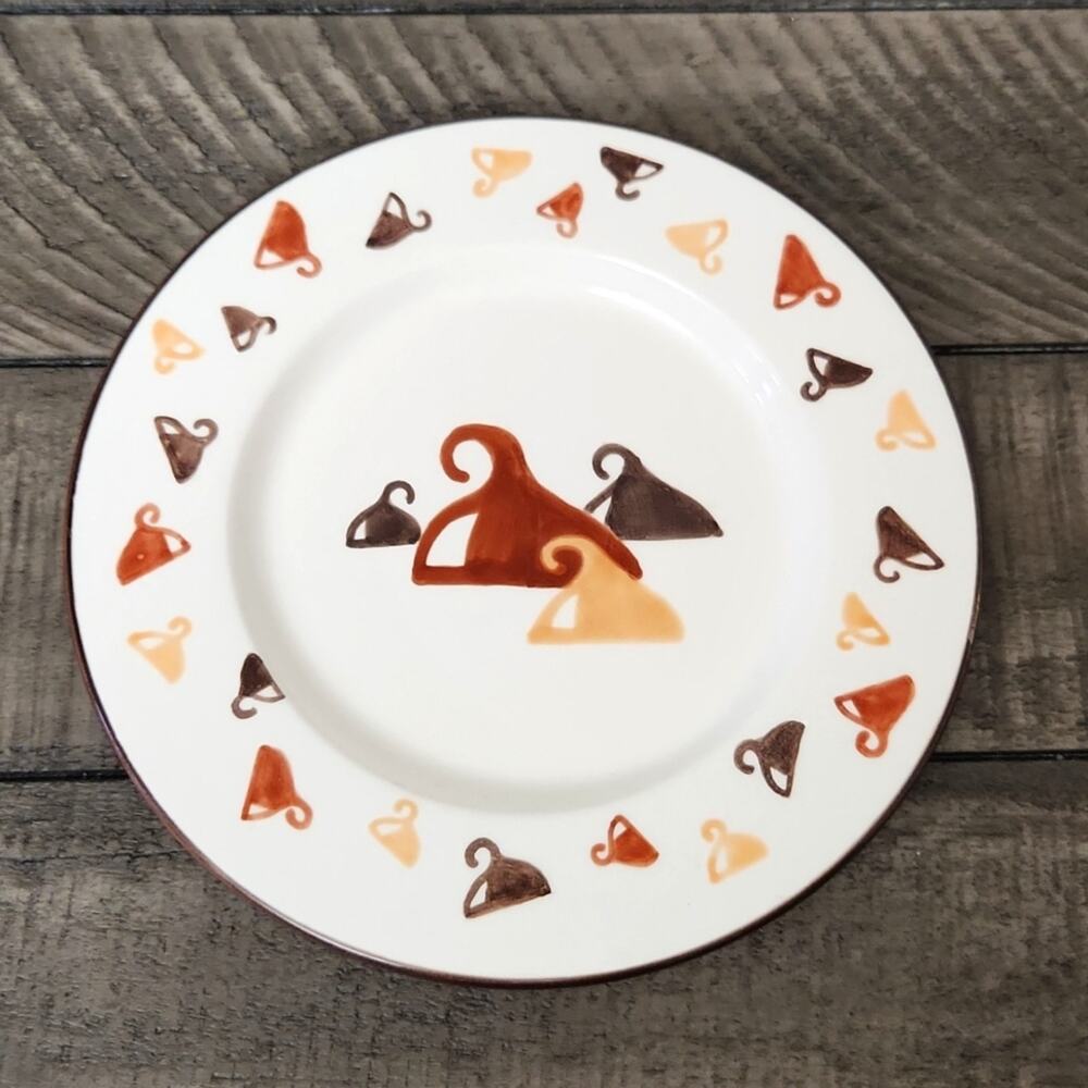 🍁🍂🌰Bath & Body Works Fall 1999 Candy Kiss Plate Candle Holder Decor
